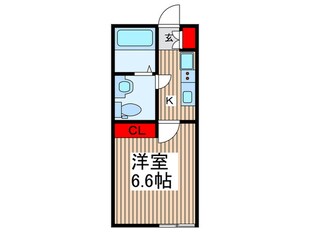 プレジール草加の物件間取画像